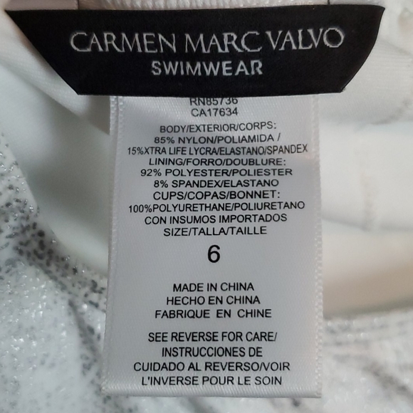 CARMEN MARC VALVO SWIMSUIT - Picture 6 of 6